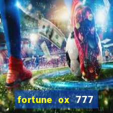 fortune ox 777 fortuna 77